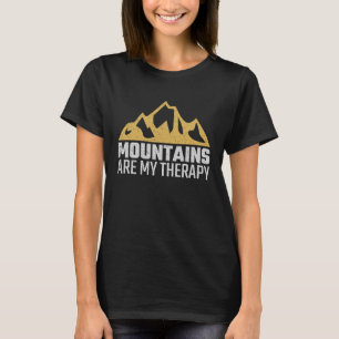 Rock Climbing Mountain Climber Hiking Wanderer T-Shirt
