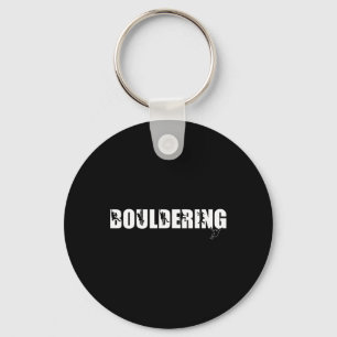 Rock Climbing Mountain Lover Bouldering Key Ring