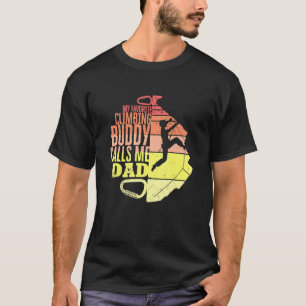 Rock Climbing Mountaineer Bouldering My Favourite T-Shirt