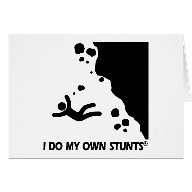 Rock-climbing My Own Stunts (Front Horizontal)