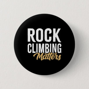 Rock Climbing Problems Vintage Rock Climber 6 Cm Round Badge