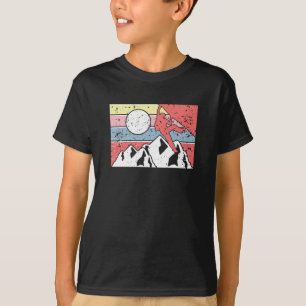 Rock Climbing Retro Vintage T-Shirt