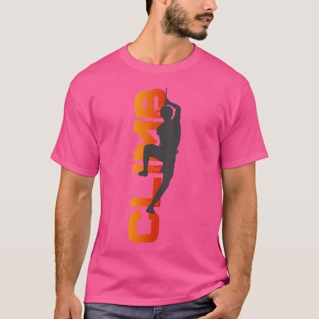 Rock Climbing Rock Climbing T-Shirt (Front)