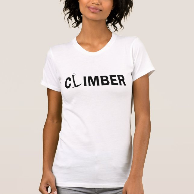 rock climbing rockclimber baby bodysuit (Front)
