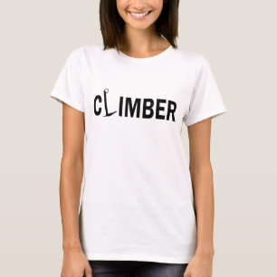 rock climbing rockclimber T-Shirt