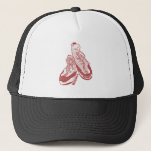 Rock climbing shoes resole trucker hat