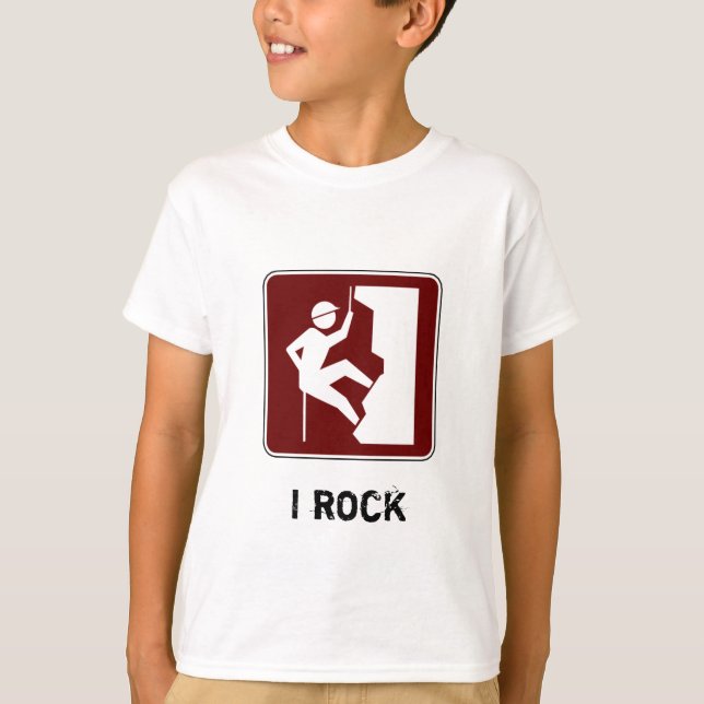 Rock Climbing T-Shirt (Front)