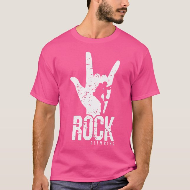 Rock Climbing T-Shirt (Front)