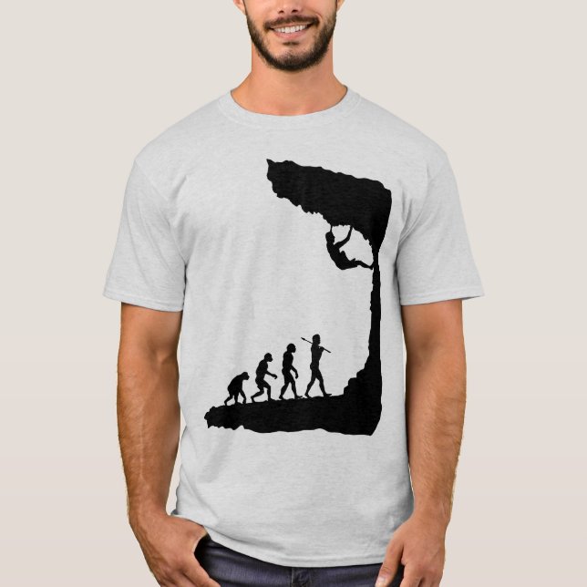 Rock Climbing T-Shirt (Front)