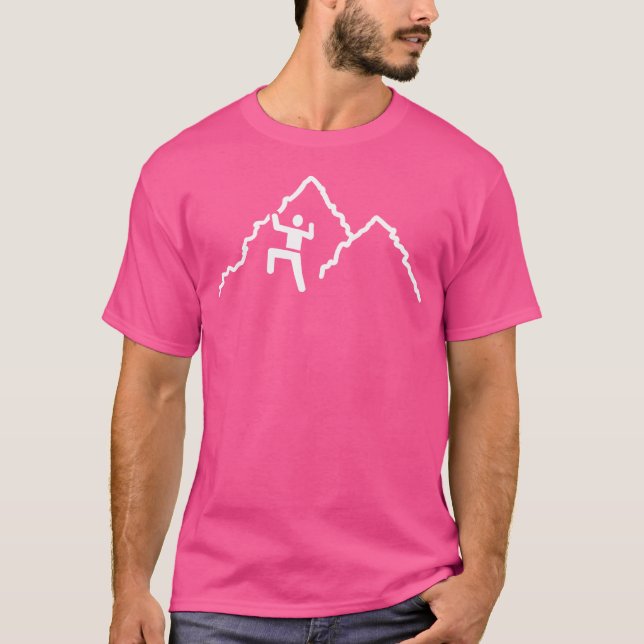 Rock Climbing T-Shirt (Front)