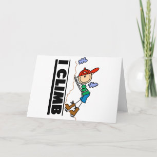 Rock Climbing Tshirts and Gifts Card