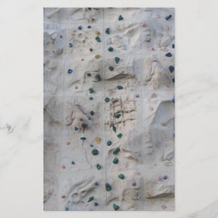 Rock Climbing Wall Stationery