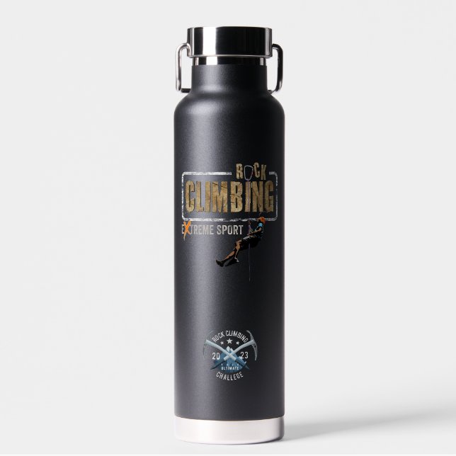 Rock Climbing | Water Bottle (Front)