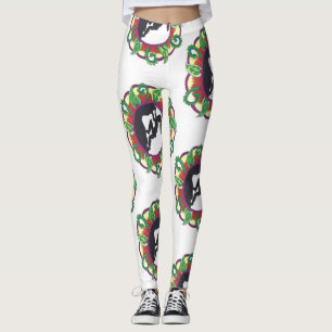 Rock Climbing Zen Girl Leggings