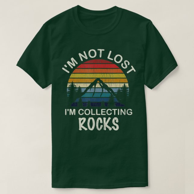 Rock Collecting Geologist GiftsRock Collector  T-Shirt (Design Front)