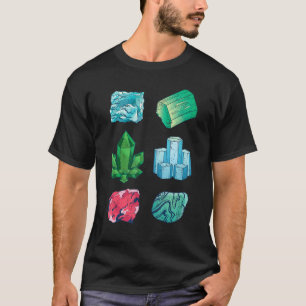 Rock Collector Geologist Mineral Collection Geolog T-Shirt