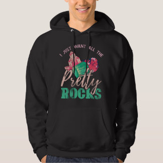 Rock Collector Gift Earth Paleontologist Funny Geo Hoodie