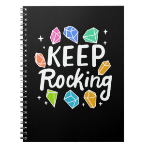 Rock Collector - Keep Rocking Notebook
