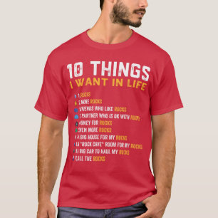 Rock Collector Rockhounding Geologist Rockhound Ge T-Shirt