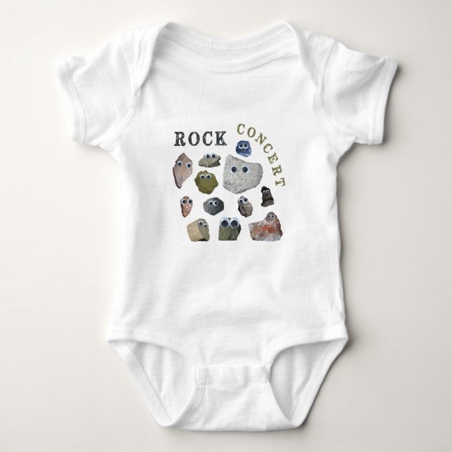 Rock Concert Baby Bodysuit (Front)