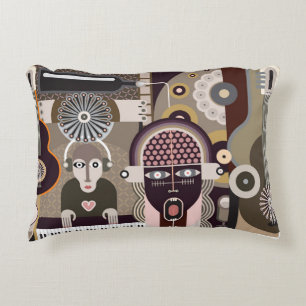 Rock Concert Decorative Cushion