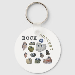 Rock Concert Key Ring