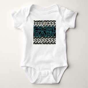 Rock Crawling T-shirt for Baby Crawlers Bodysuit