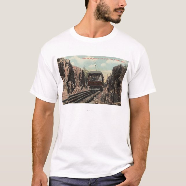 Rock Cut on Mt. Tom T-Shirt (Front)