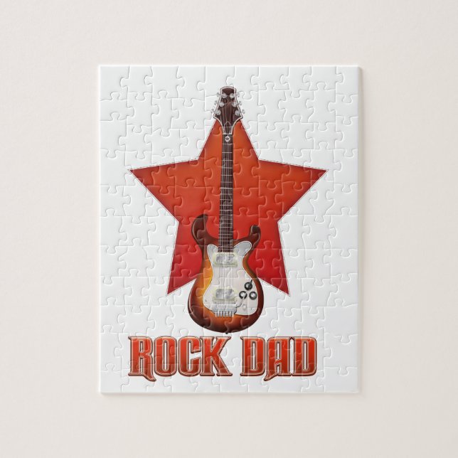 Rock DAD Jigsaw Puzzle (Vertical)