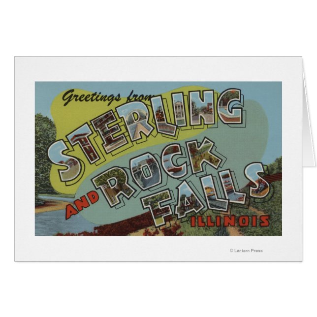 Rock Falls - Large Letter Scenes (Front Horizontal)