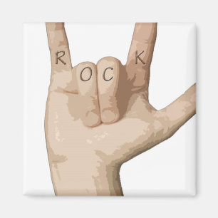 Rock Fingers Magnet