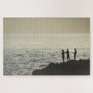 rock fishing jigsaw puzzle