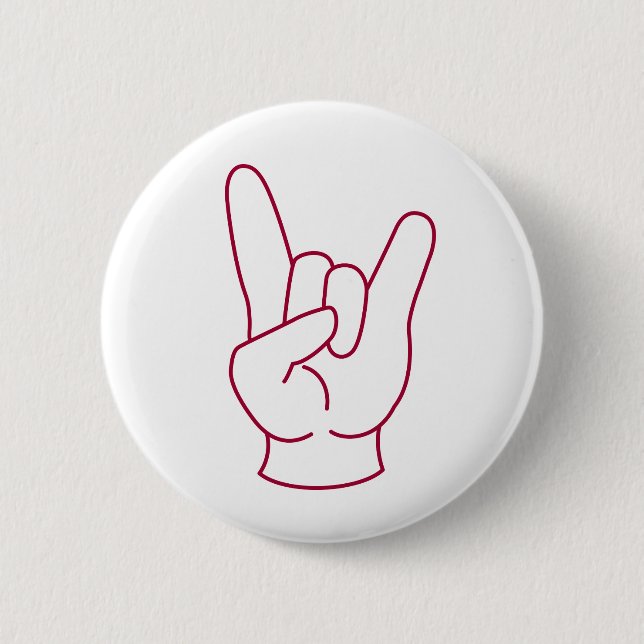 Rock fist button (Front)