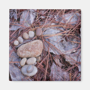 Rock Footprint Magnet