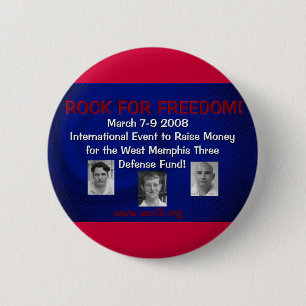 Rock for Freedom Button