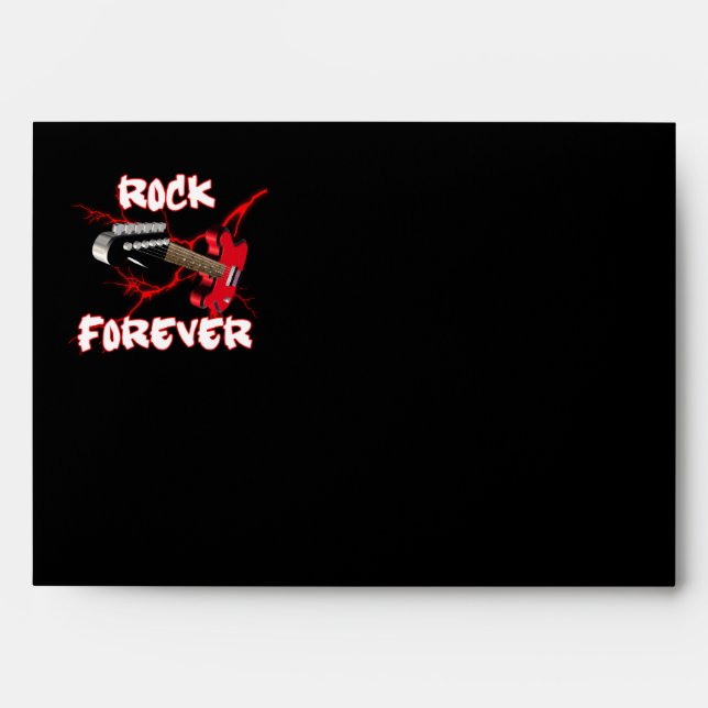 Rock forever envelope (Front)