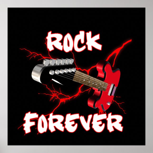 Rock forever poster (Front)