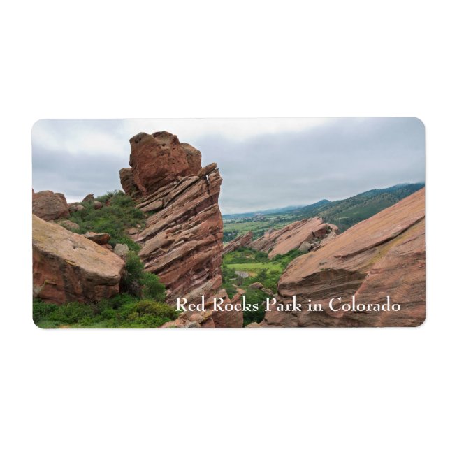 Rock Formations and Ranges Surrounding Red Rocks (Front)
