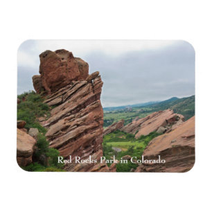 Rock Formations and Ranges Surrounding Red Rocks Magnet