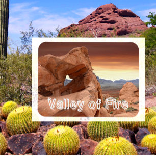 Rock Formations, Valley of Fire State Park, Nevada Magnet