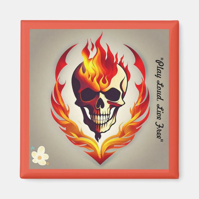 "Rock Fusion Festival" Magnet (Front)