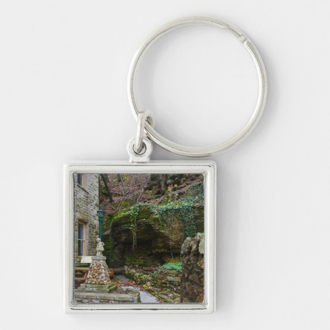 Rock Garden Patio Key Ring (Front)