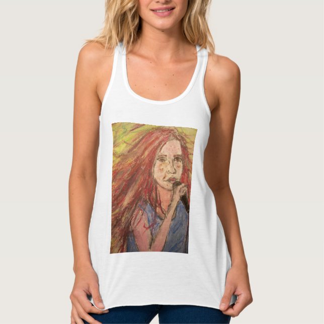 Rock Girl Singlet (Front)