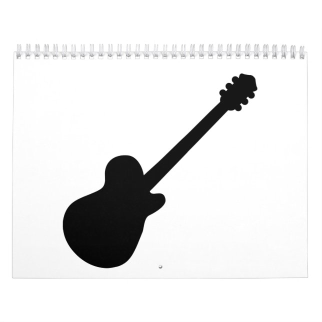 Rock Guitar Calendar (Cover)