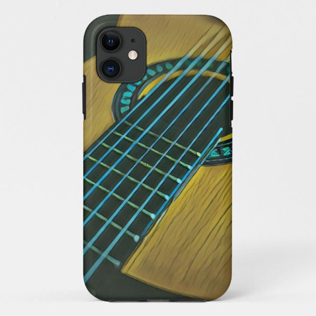 Rock guitar player Case-Mate iPhone case (Back)