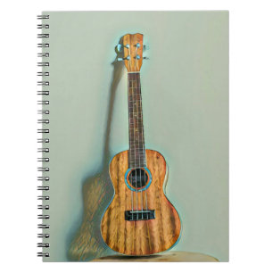 Rock guitar player notebook