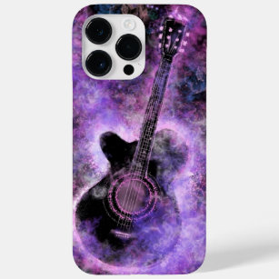 Rock Guitar Purple I Love Music Case-Mate iPhone 14 Pro Max Case
