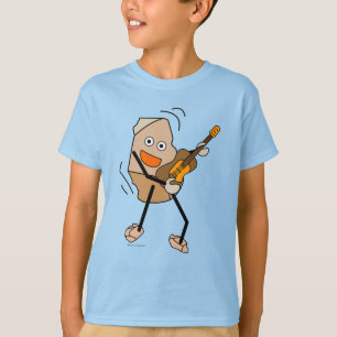Rock Guitar White T-Shirt