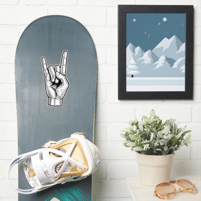 Rock hand (Snowboard)