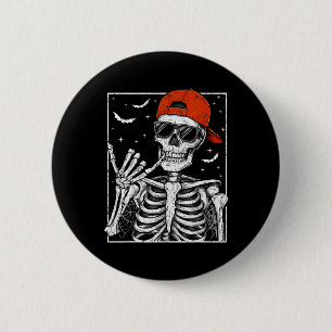 Rock Hand Halloween Costume Cool Rock Music Rocker 6 Cm Round Badge